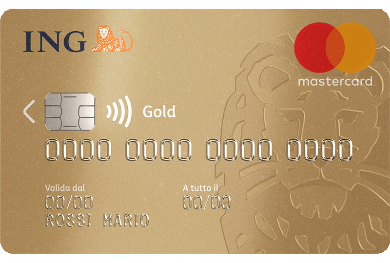Carta di Credito Mastercard Gold ING