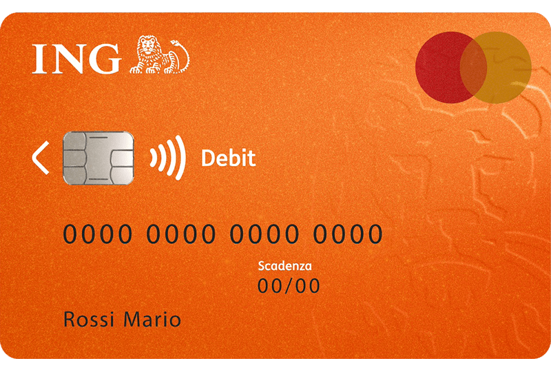 Carta di Debito Mastercard ING