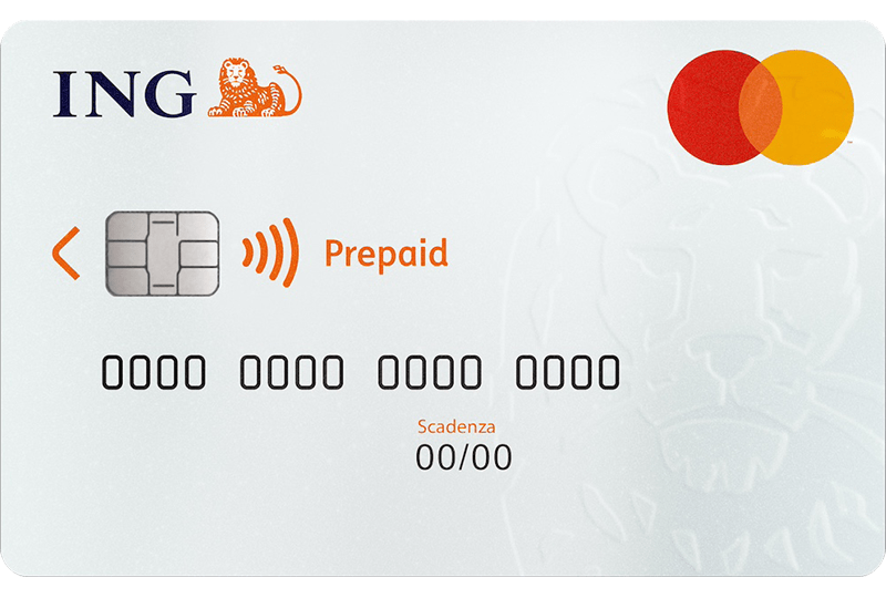 Carta Prepagata Mastercard ING