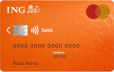 Carta di Debito Mastercard ING