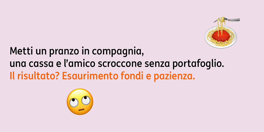 Esaurimento fondi e pazienza Esaurimento fondi e pazienza