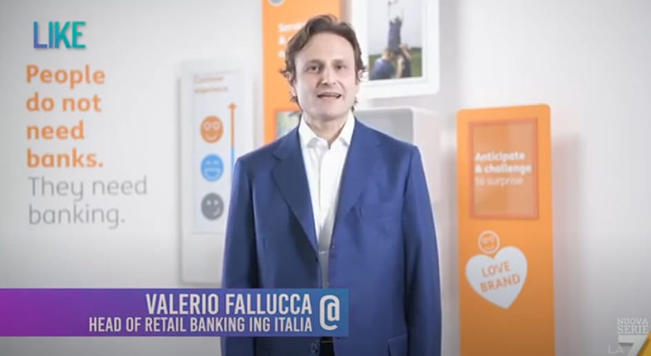 Valerio Falluca Head of Reteail ING Italia
