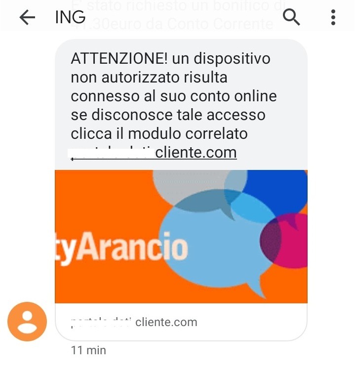 Esempi di sms di frodatori_1 Esempi di sms di frodatori_1